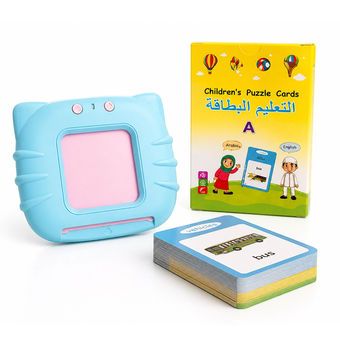 القارئ قارئ الكلمات الذكي للأطفال – عربي وإنجليزي - الصورة 1